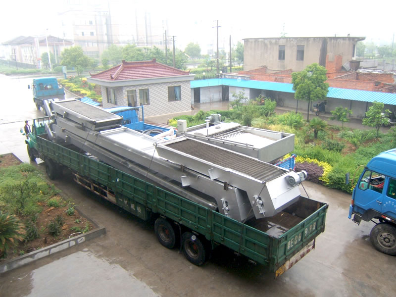 Delivery of mechanical grille filter press equipment